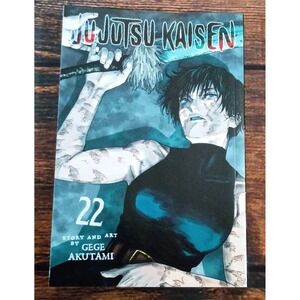 Jujutsu Kaisen Vol 22 Manga Gege Akutami English VIZ Media Shonen Jump